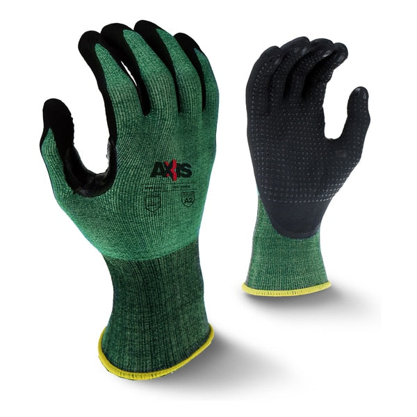 Cut Resistant Coated Gloves, A2 Cut Level, Foam Nitrile, 2XL, 1 PR