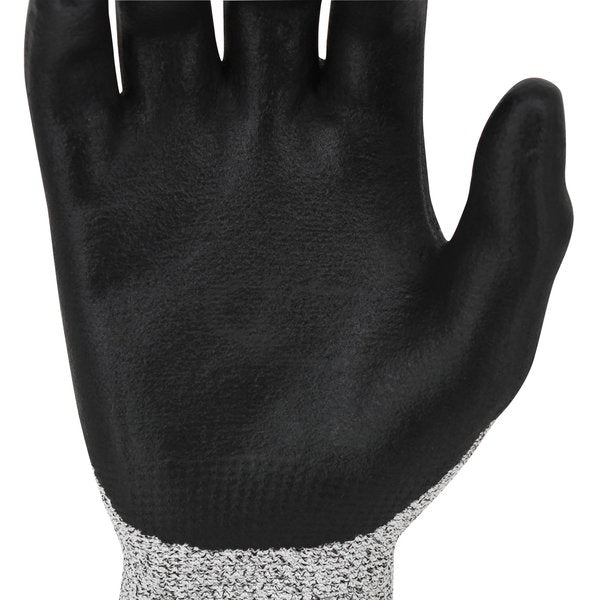 Cut Resistant Coated Gloves, A4 Cut Level, Foam Nitrile, L, 1 PR