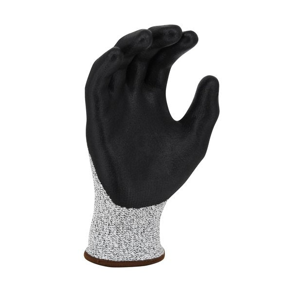 Cut Resistant Coated Gloves, A4 Cut Level, Foam Nitrile, M, 1 PR