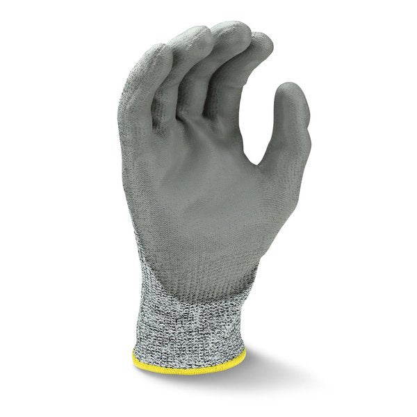 Cut Resistant Coated Gloves, A3 Cut Level, Polyurethane, S, 1 PR