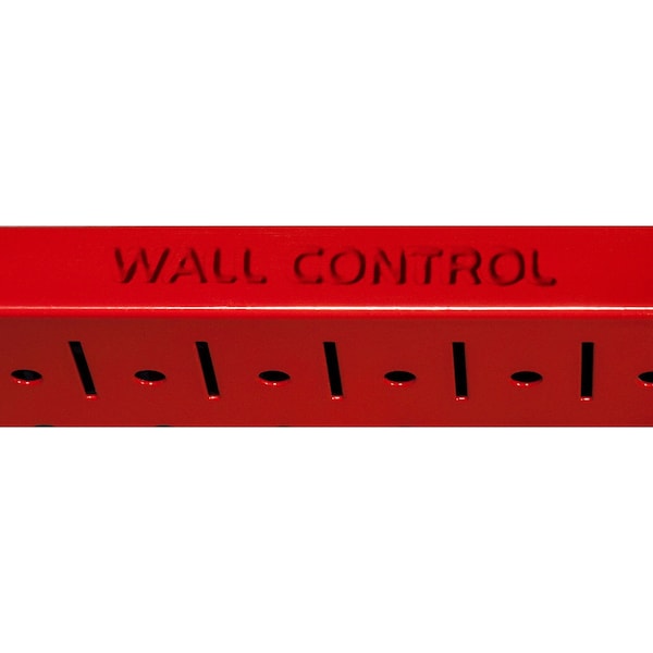 Standard Industrial Pegboard Kit, Red/Red
