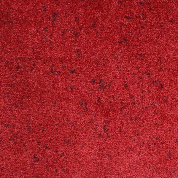 ColorStar Mat, Red/Black 3' x 5', Smooth Backing