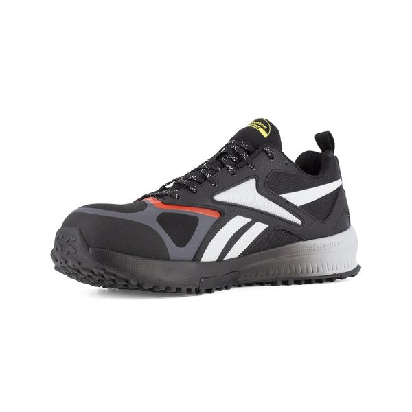 Mens Grey, Red, and Black Comp Toe T, PR