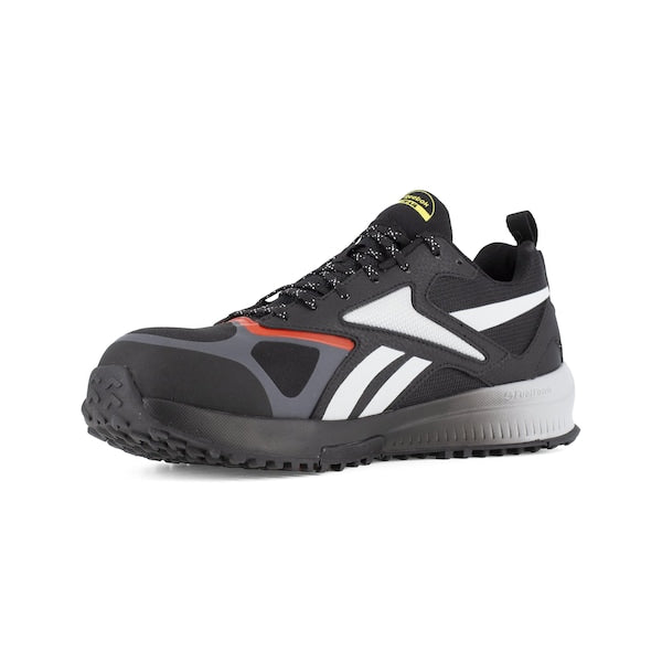 Mens Grey, Red, and Black Comp Toe T, PR