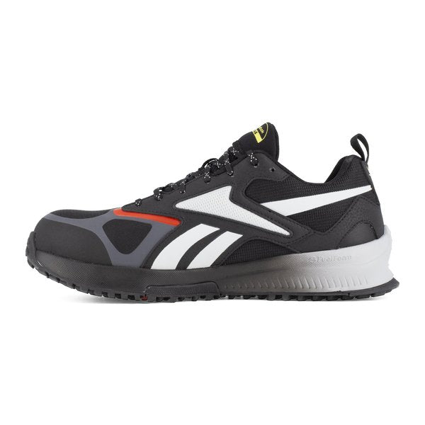 Mens Grey, Red, and Black Comp Toe, PR