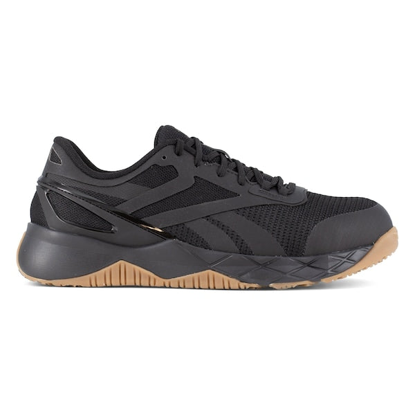 Athlet Work Shoes, Mens Black Comp Toe, PR