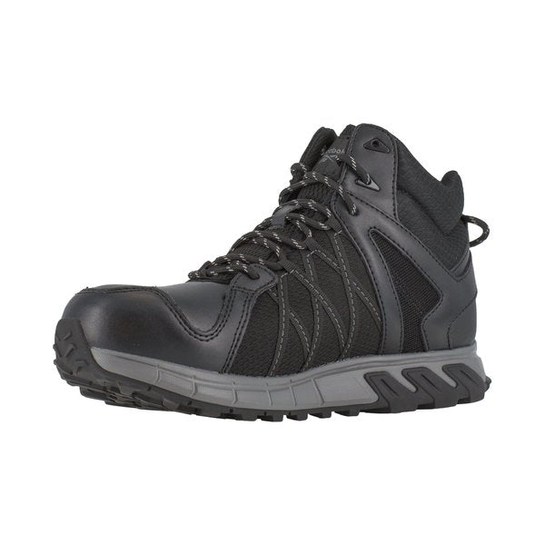 Mens Black and Grey Alloy Toe Athlet, PR