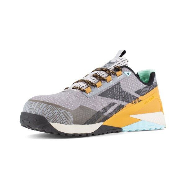 Mens Silver and Black Comp Toe Athle, PR
