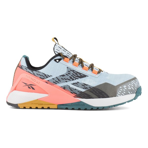 Womens Slate Blue and Salmon Comp To, PR