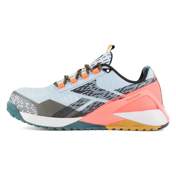 Womens Slate Blue and Salmon Comp To, PR