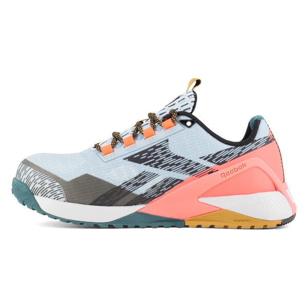 Womens Slate Blue and Salmon Comp To, PR