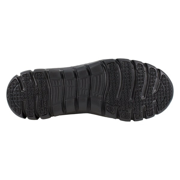 Mens Black Soft Toe Athlet Work Shoes, PR