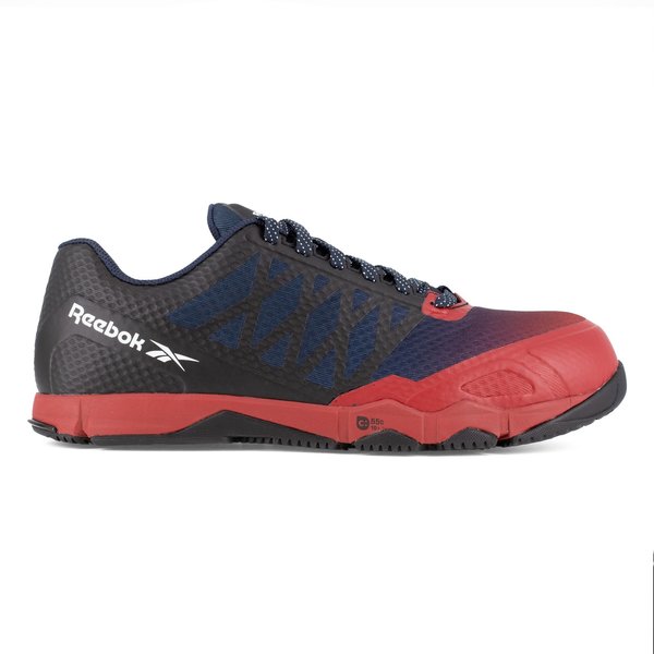 Mens Red, Navy, and Black Comp Toe A, PR