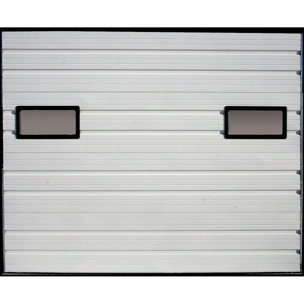 Dock Door Embossed Wht Stl, Painted Acryl