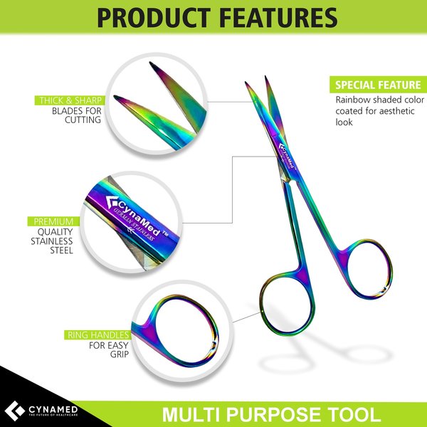 Dissecting Lab Scissors, 4.5
