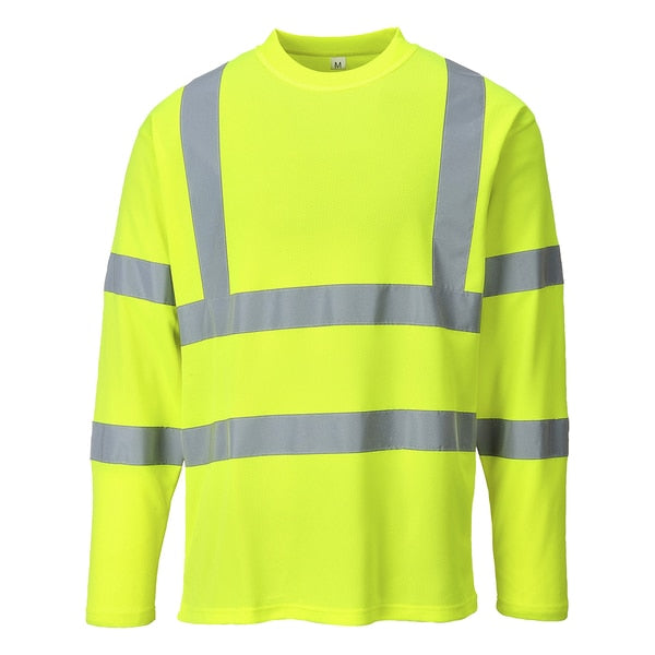 Hi-Vis T-Shirt Long Sleeves, L