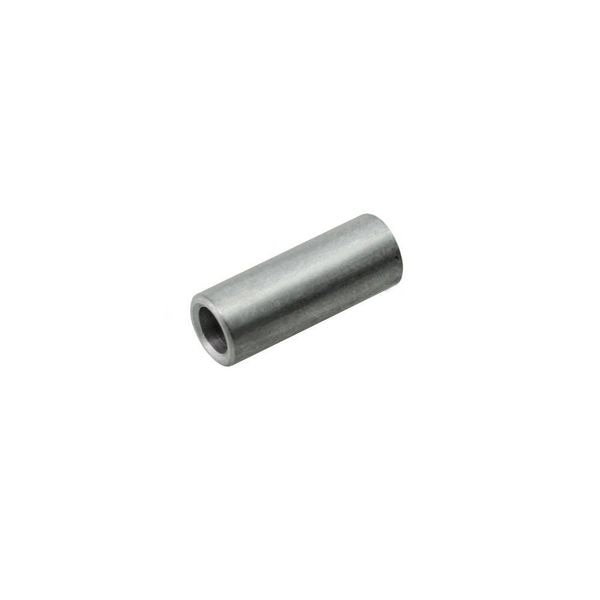 Round Spacer, 1/4 in Screw Size, Aluminum, 1/8 in Overall Lg