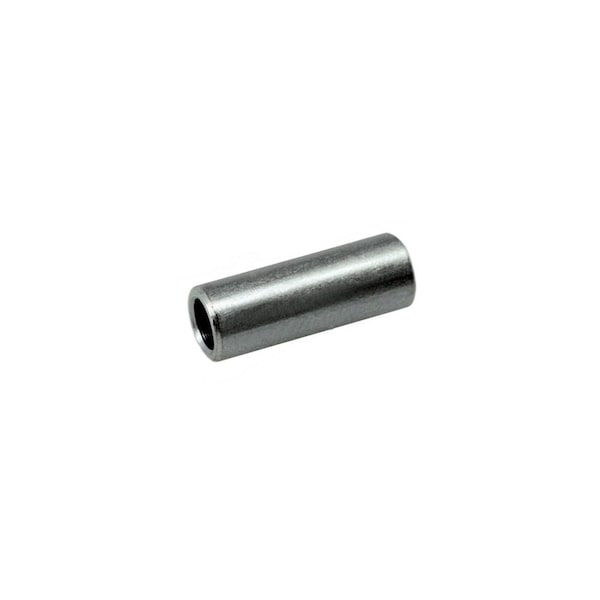 Round Spacer, #6 Screw Size, Steel, 1/2 in Overall Lg