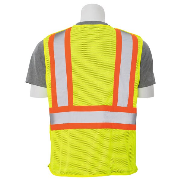 Vest, Break-Away, Hi-Viz, Lime, 5XL