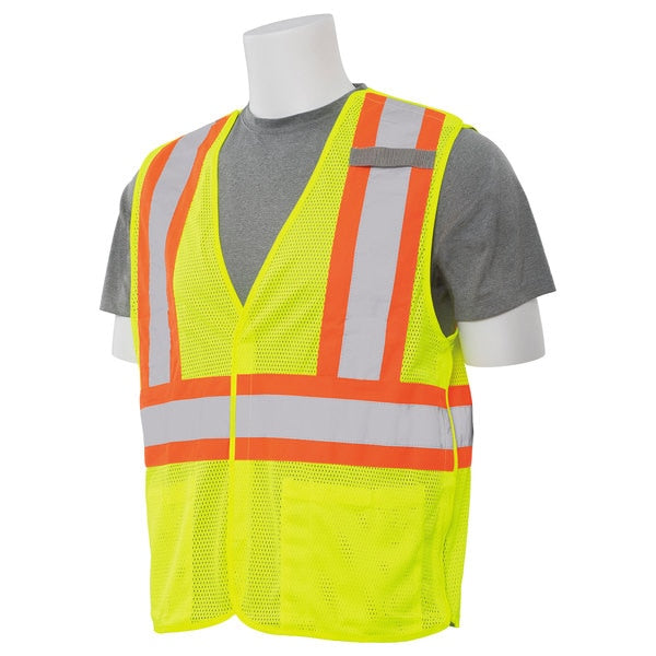 Vest, Break-Away, Hi-Viz, Lime, 5XL