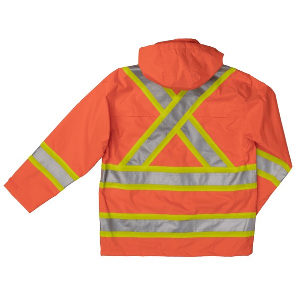 Hi-Vis Rain Pants, L, Orange
