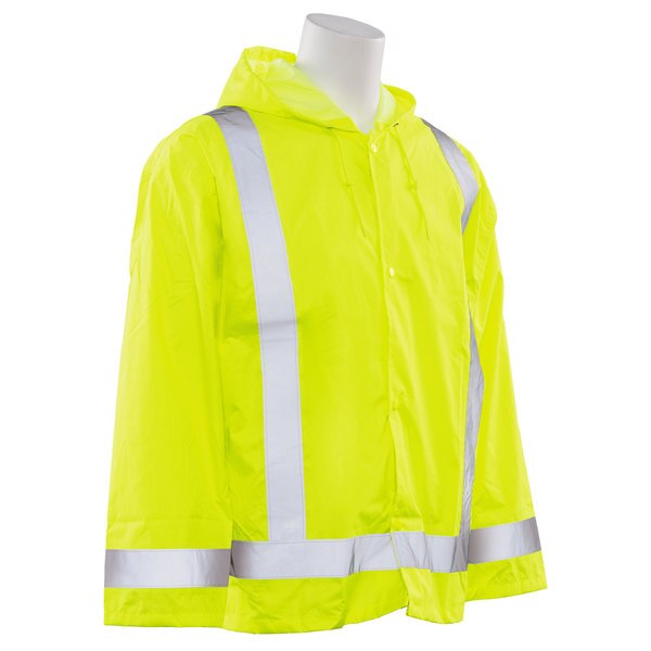 Rain Jacket, Oversized, HiViz, Lime, M-L