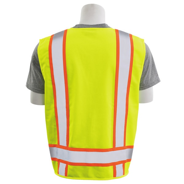 Surveyor Vest, ANSI Class 2, Lime, XL