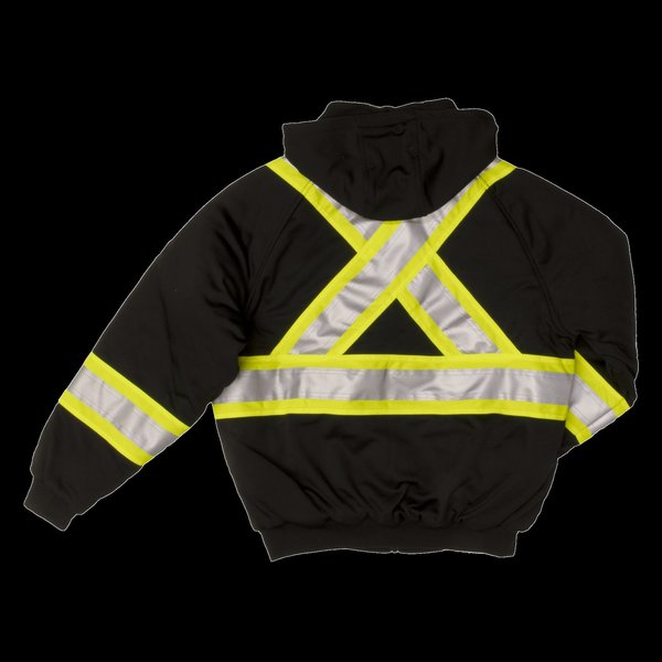 Insulated Safety Hoodie, S47421-BLK-2XL