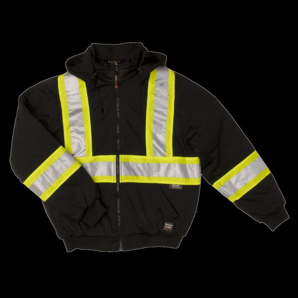 Insulated Safety Hoodie, S47421-BLK-2XL