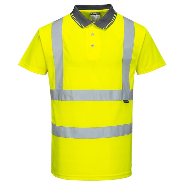 Hi-Vis S/S Polo Shirt, XL