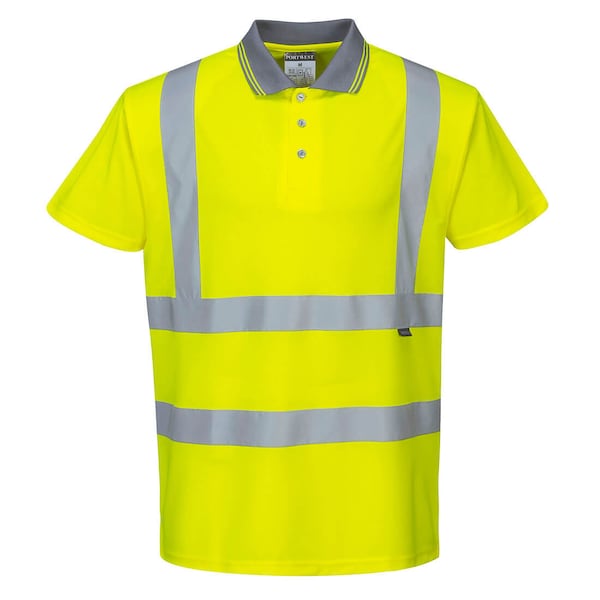 Hi-Vis S/S Polo Shirt, XL