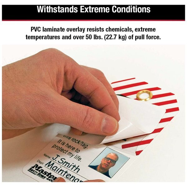 Photo ID Safety Tags, Danger Do Not Operate, English, 12 Per Pack