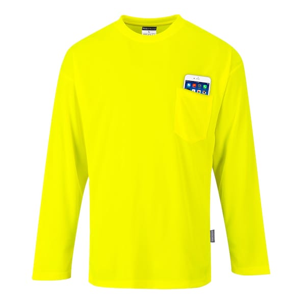 Long Sleeve Pocket T-Shirt, XXL