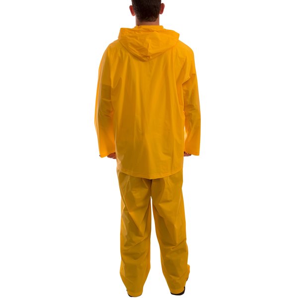 Rain Suit w/Jacket/Bib, Unrated, Yellow, S