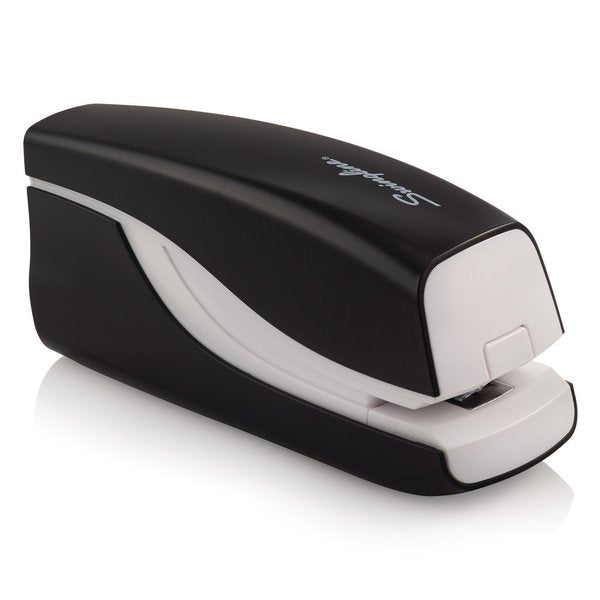 Battery-Powered Stapler, 20 Sheets, Black