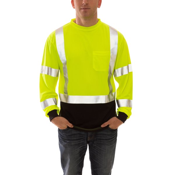 Job Sight Class 3 Black Front T-Shir