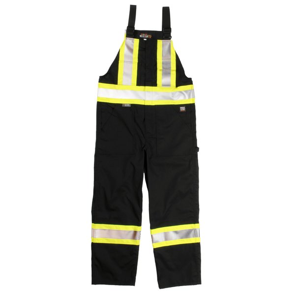 Unlined Safety Overall, S76911-BLACK-XL