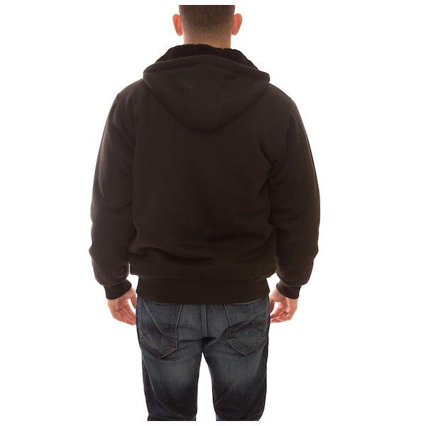 Sweatshirt, Hooded Zipper Insulated, L