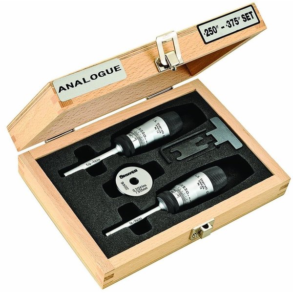 Micrometer Inside Set 1/4-3/8IN Range