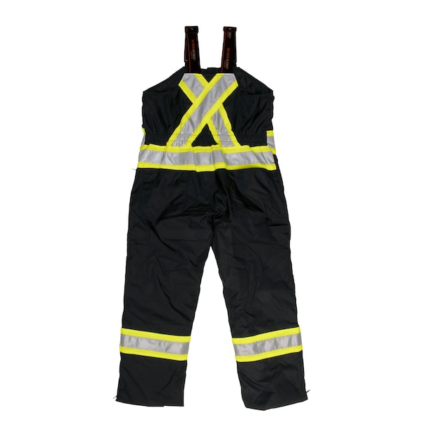 Hi-Vis Insulated Bib Overalls, Black