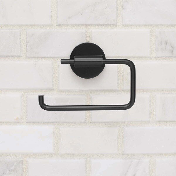 Neo Toilet Paper Holder, Matte Black