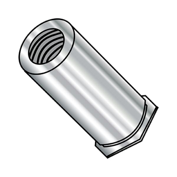 Round Standoffs, #4-40 Thrd Sz, 1/2 in Bd L, 18-8 Stainless Steel Plain, 1000 PK
