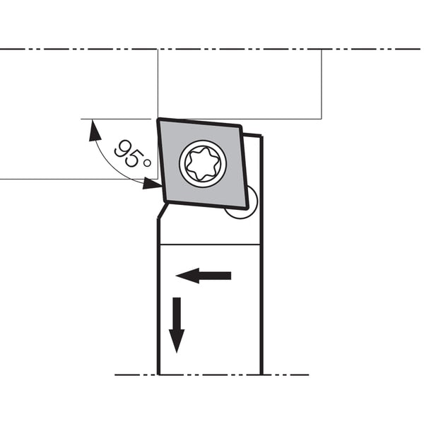 Turning Toolholder, SCLCL 0808F06FF