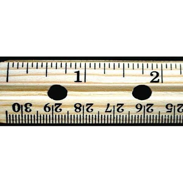Wooden Ruler, 12