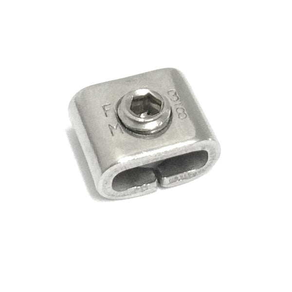 Screw-Lokt Buckle, 304 Stainless S, PK100