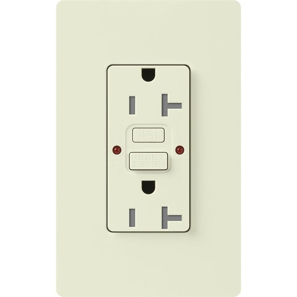 Receptacles, GFCI, Tamper-Rsnt, Biscuit
