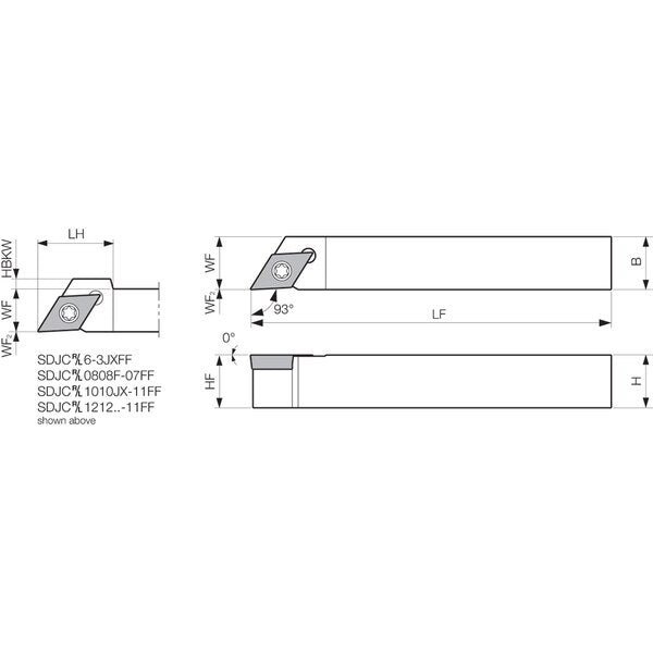 Indexable Turning Holder