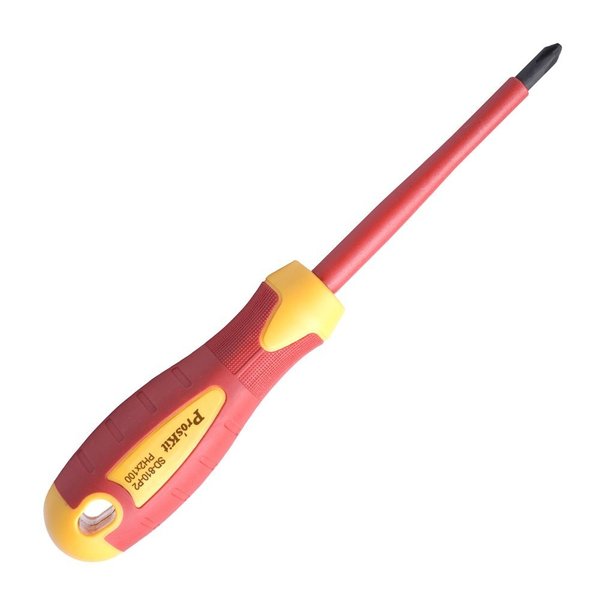 Insulated Screwdriver, #2 Phillips, 100V