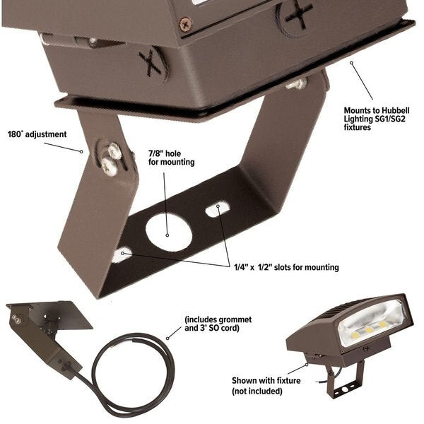 Outdoor Accessory, Wood Pole Clamp
