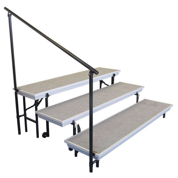Side Guardrail for 4- level TransPort Riser